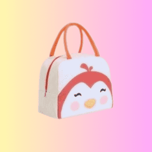 Cartoon Printed Insulated Lunch Bag For Kids & Adults