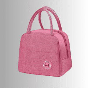 Stylish Insulated Lunch Bag With Extra Pocket For Kids & Adults