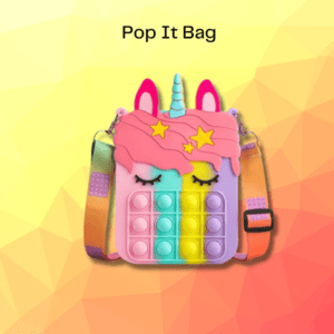 Pop It Bag Multi Shape Sling Bag For Baby Girls