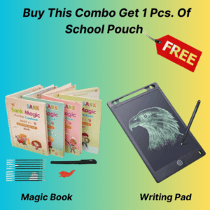 Excited Deals 4 :: Writing Pad + Sank Magic Book + FREE Pouch