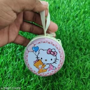 Rectangle & Round Shape Coin & Earphone Case Zipper (Multi Design)