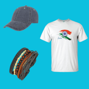Accessories Combo :- Tshirt, Sunglass, Belt, Wallet, Wrist Band, Deodorant, Earphone
