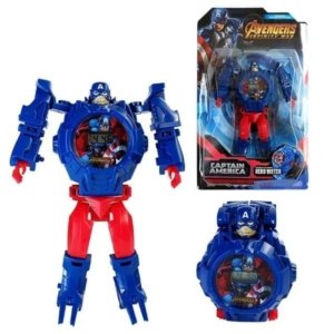 Dream Robot to Watch Toy Special Kind of Play & Fun Convert to Digital Watch for Little Kids