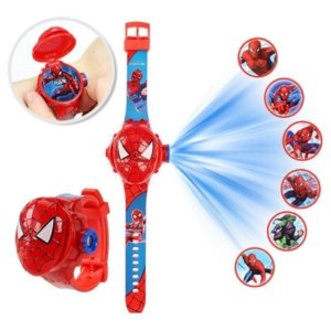 Cartoon Children's Adjustable Digital Projection Watch 6 Pictures with Electronic Watch
