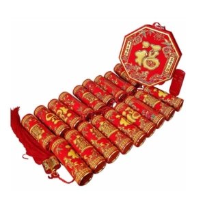 Plastic Electronic Simulation Loud Ladi Pataka Firecracker Sound with LED Light & Remote