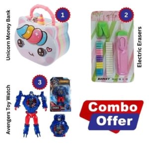 Combo MoneyBank  Watch ElectricErasers | Dreamvazaar