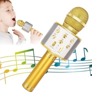 Wireless Singing Mike Multi-Function Bluetooth with Microphone