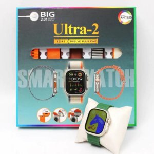 Ultra-2 Android Bluetooth Smart Watch With Multicolor Strap, Free Size
