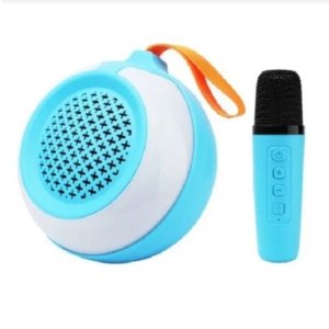 Portable Bluetooth Speaker Dynamic Thunder Sound with High Bass With Wireless Mic CS-0309M