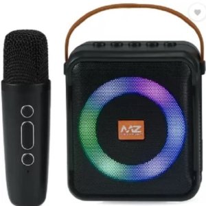 MZ M40VP Portable Bluetooth Speaker Dynamic Thunder Sound with High Bass Wireless Mic