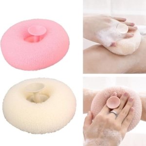 Shower Sponge, Bath Sponge, Dense Foam, Soft for Underarms, Neck, Legs Clean Skin ( Pack Of 2 )